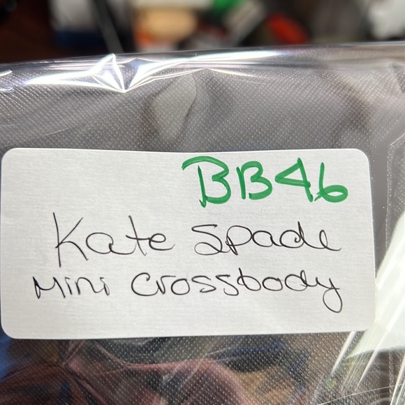 Kate Spade New York Saffiano Leather Turn-Lock Crossbody Mini Bag Purse - Picture 7 of 7